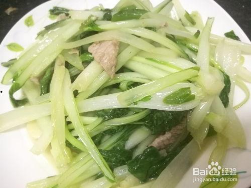 小白菜怎么做好吃视频,小白菜家常美味做法视频教程